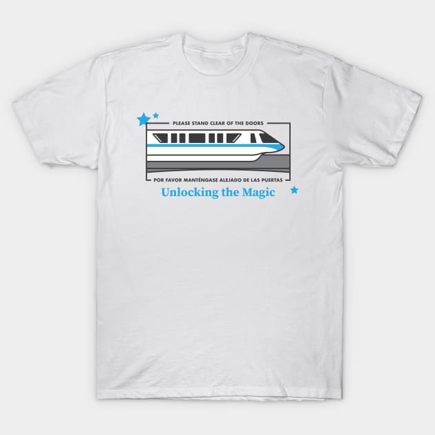 Monorail T-Shirt by Unlocking The Magic